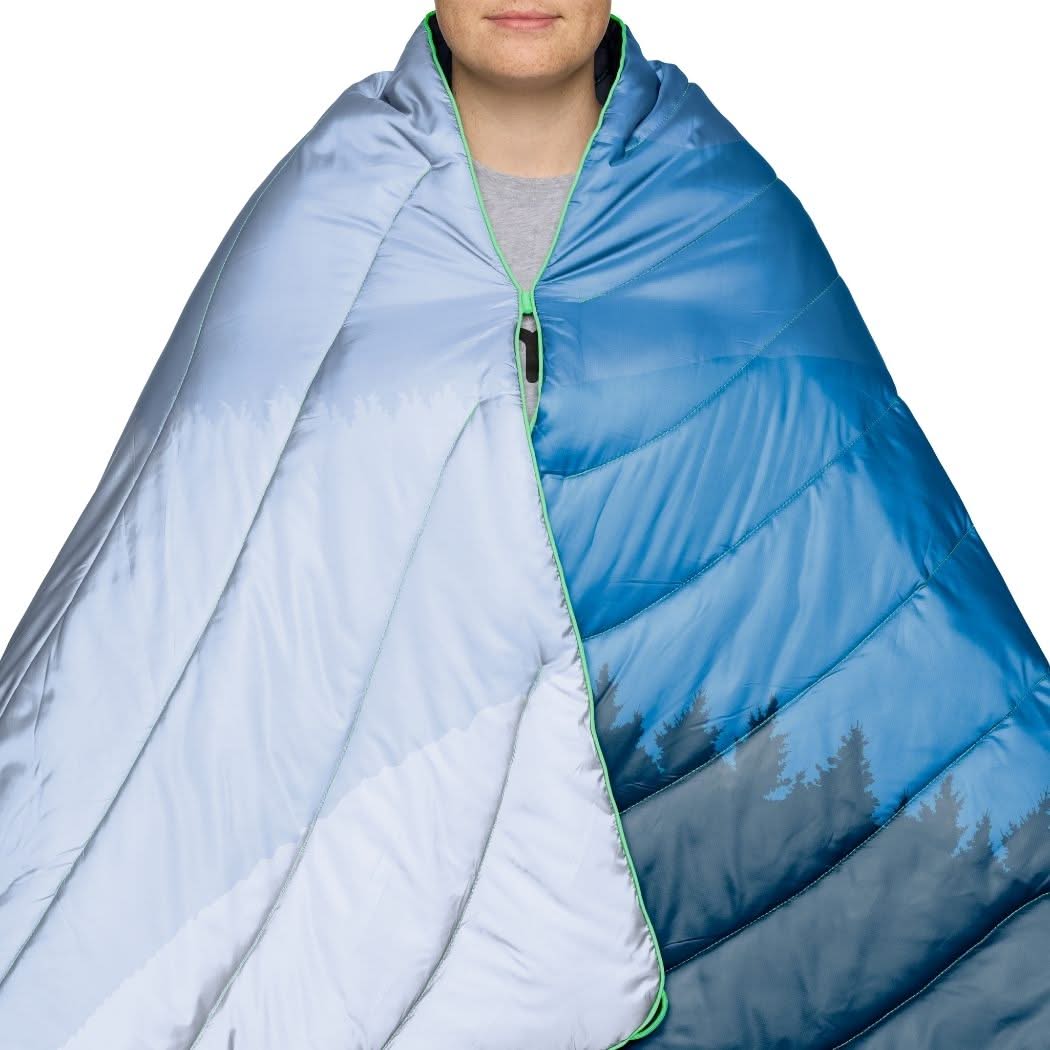 Original Puffy Blanket - Blue Ridge Fade - Custom - Image 6