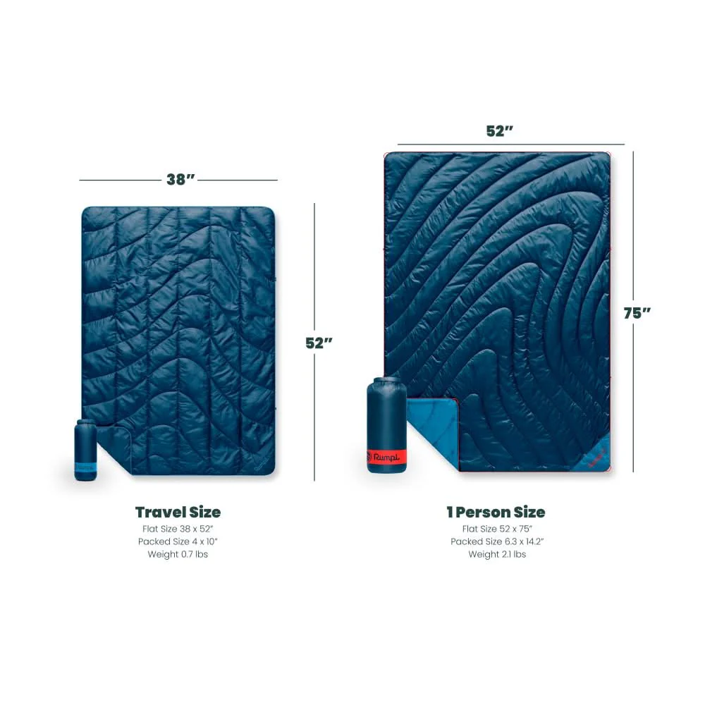 Travel Puffy Blanket - Sea Moss - Image 4
